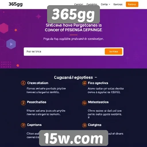 Características de usabilidade do site 365gg